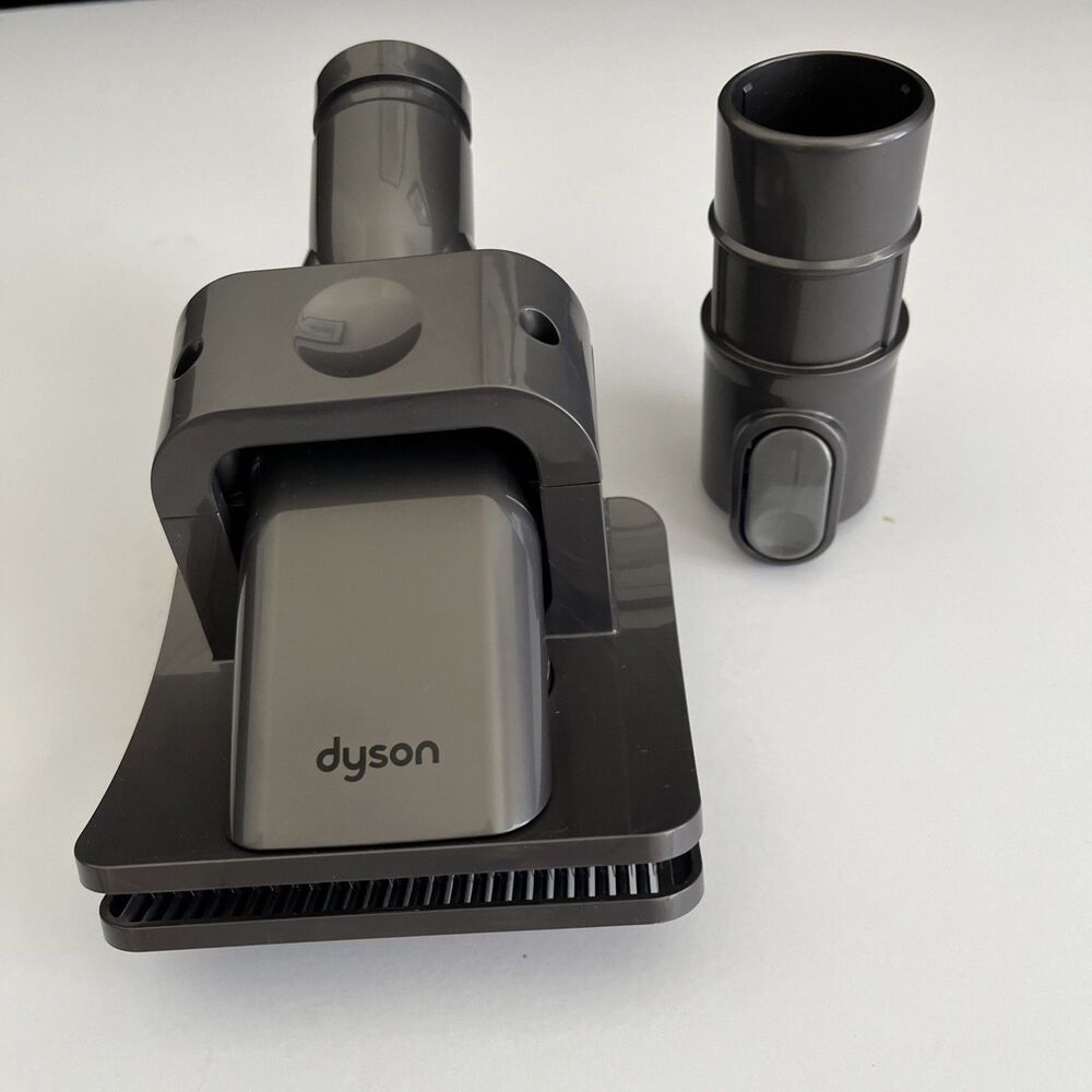 Dyson Slicker Brush Vacuum Pet Grooming Tool Attachment Gray Dog Cat Hair Fur